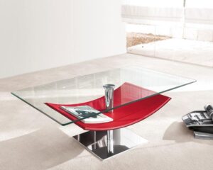 clear coffee table