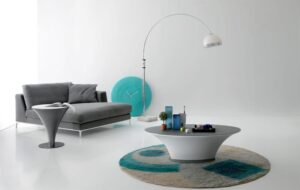living room circles design