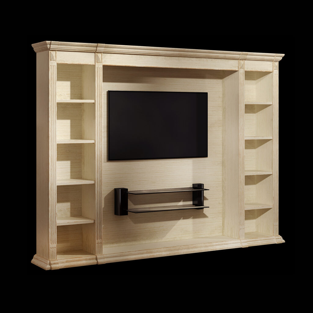 SCAP 2008 TV & Bookcase 16614 Michelangelo Designs