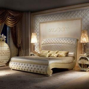 CARP: Lacquered Vanity Bed