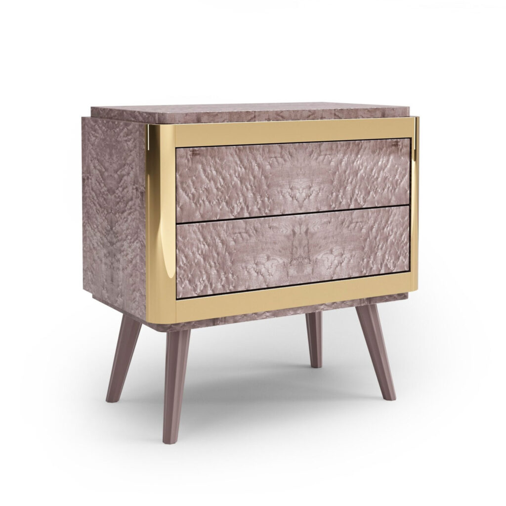 BIAN A09030 Jerome Bedside Table 41110 Michelangelo Designs