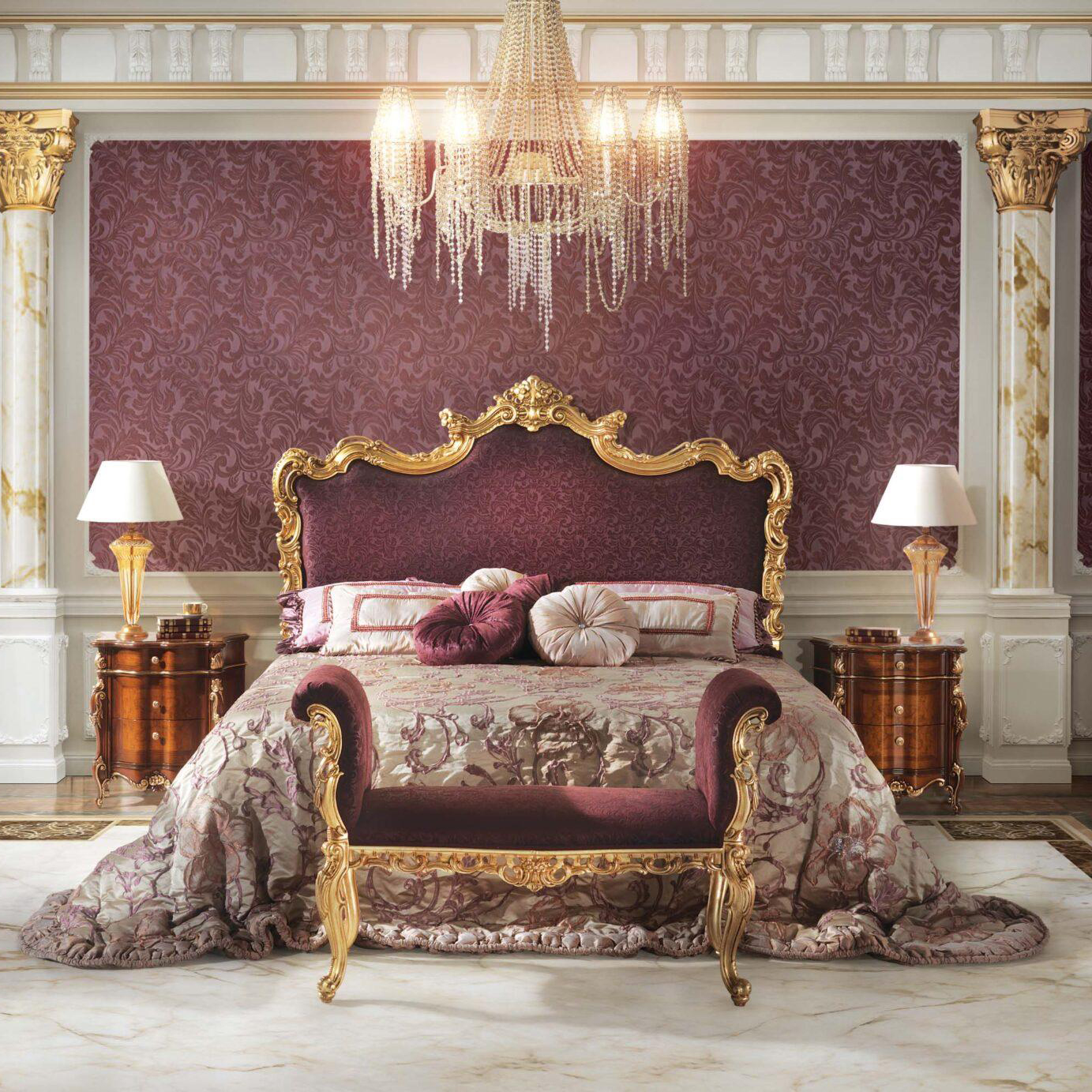 ACAP: Allegri Baroque Style Bedroom