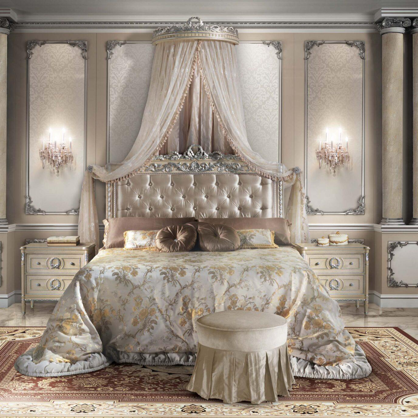 ACAP: Borodin Louis XVI Style Bedroom