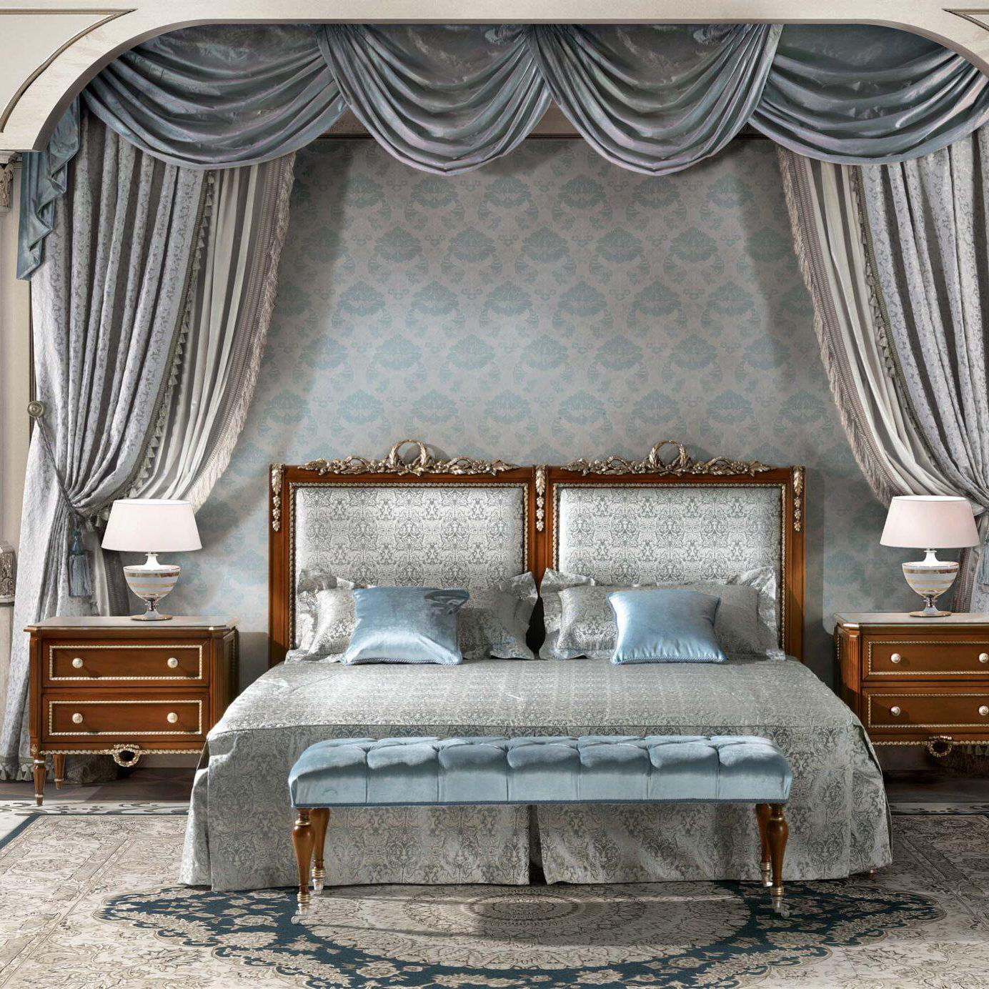 ACAP: Cimarosa Louis XVI Style Bedroom