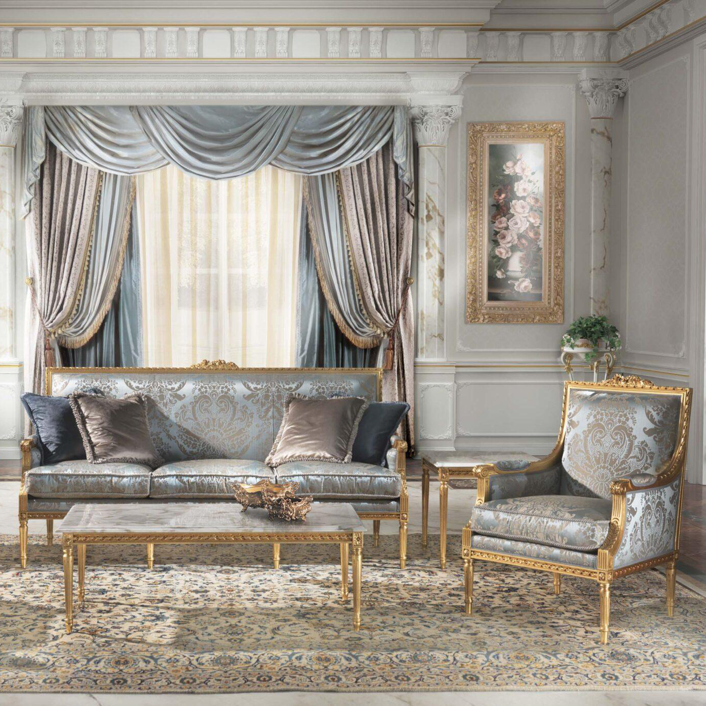 ACAP: Conrad Louis XVI Living Room