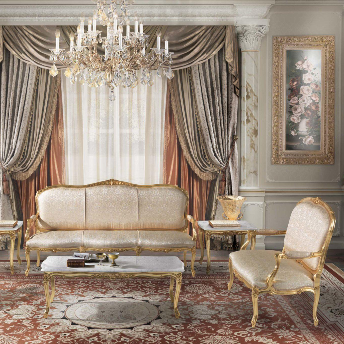 ACAP: Mauriac Louis XV Living Room