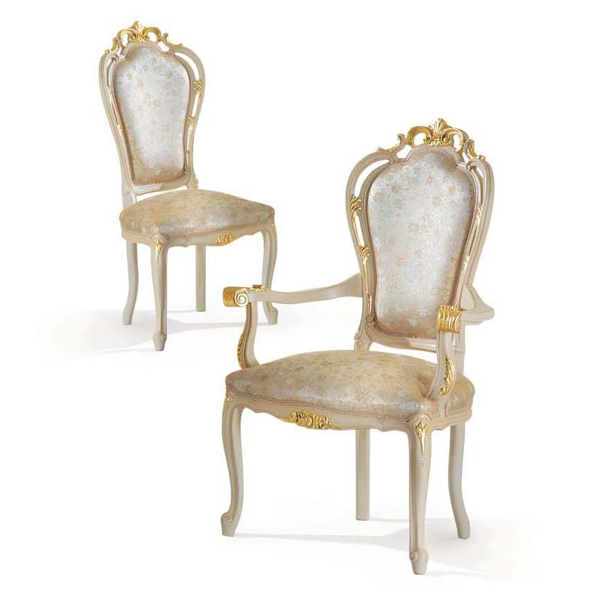 ACAP: 808/G & 808/PG Rembrandt Baroque Style Dining Chairs