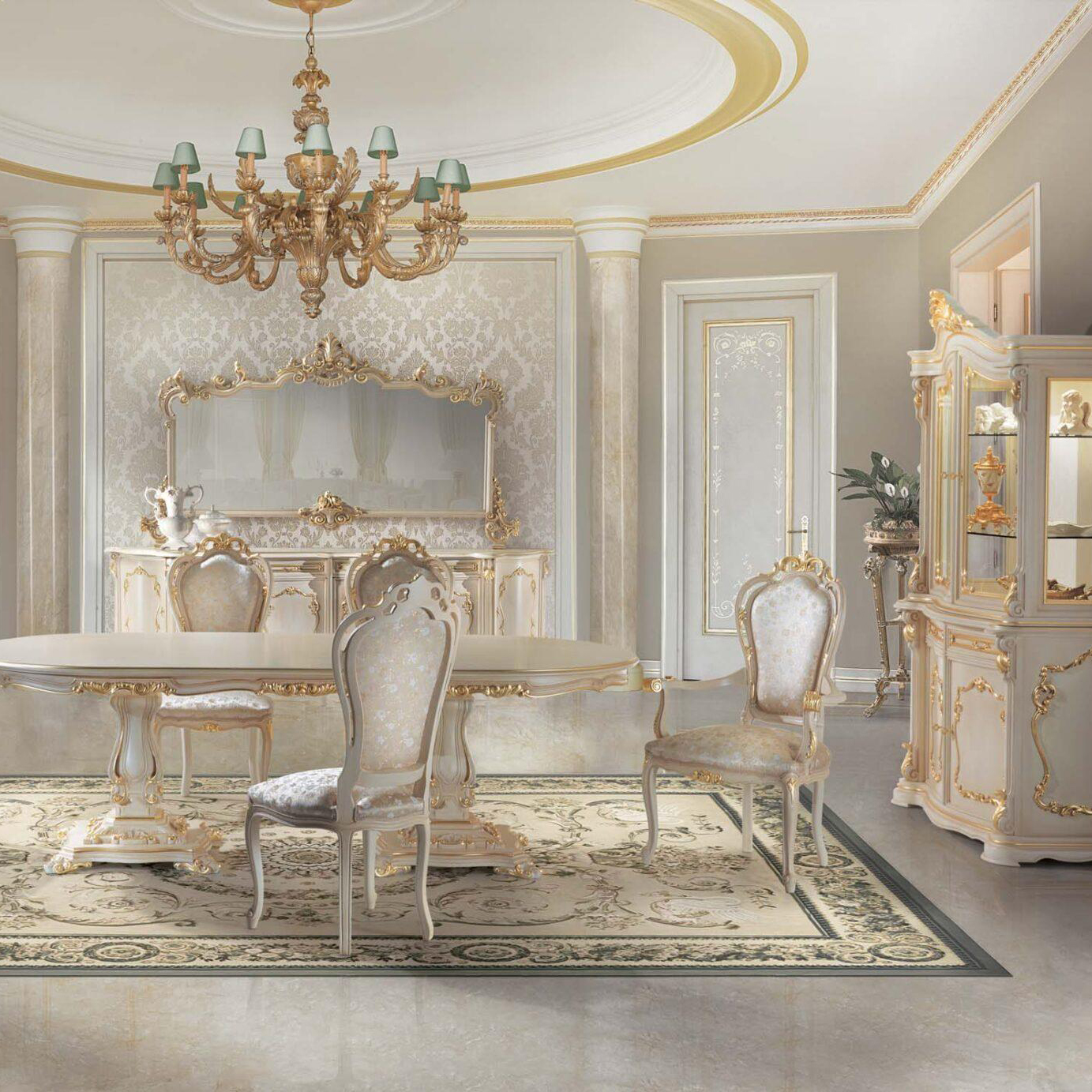 ACAP: Rembrandt Baroque Style Dining Room