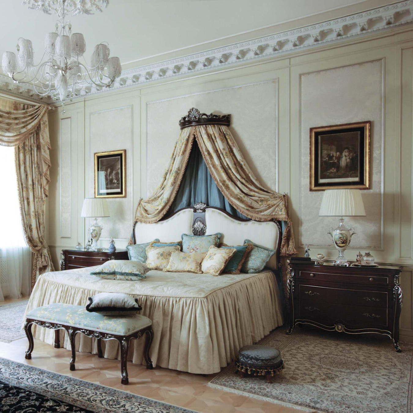 ACAP: Scarlatti Baroque Style Bedroom